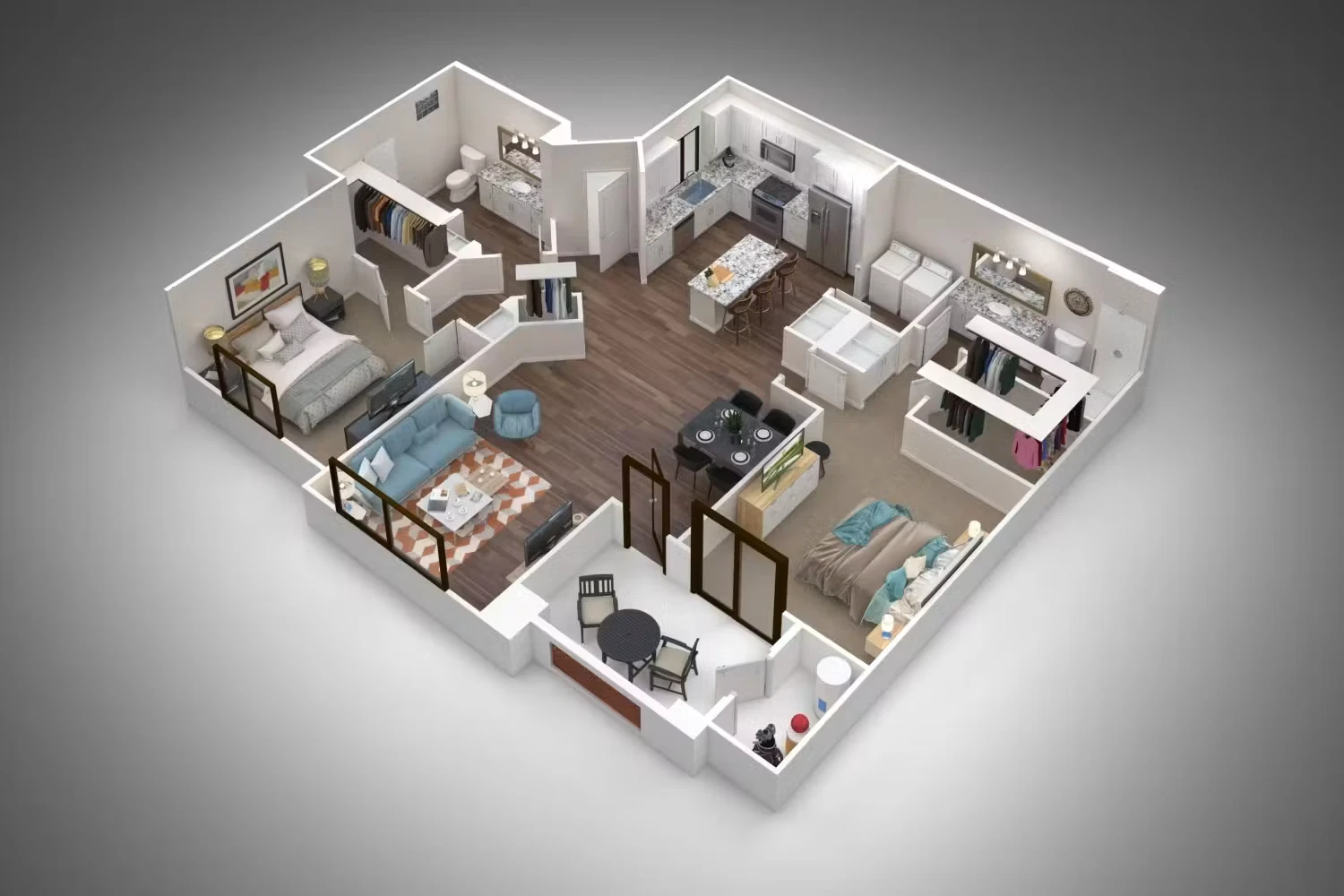 Unit 3014 3014 floor plan