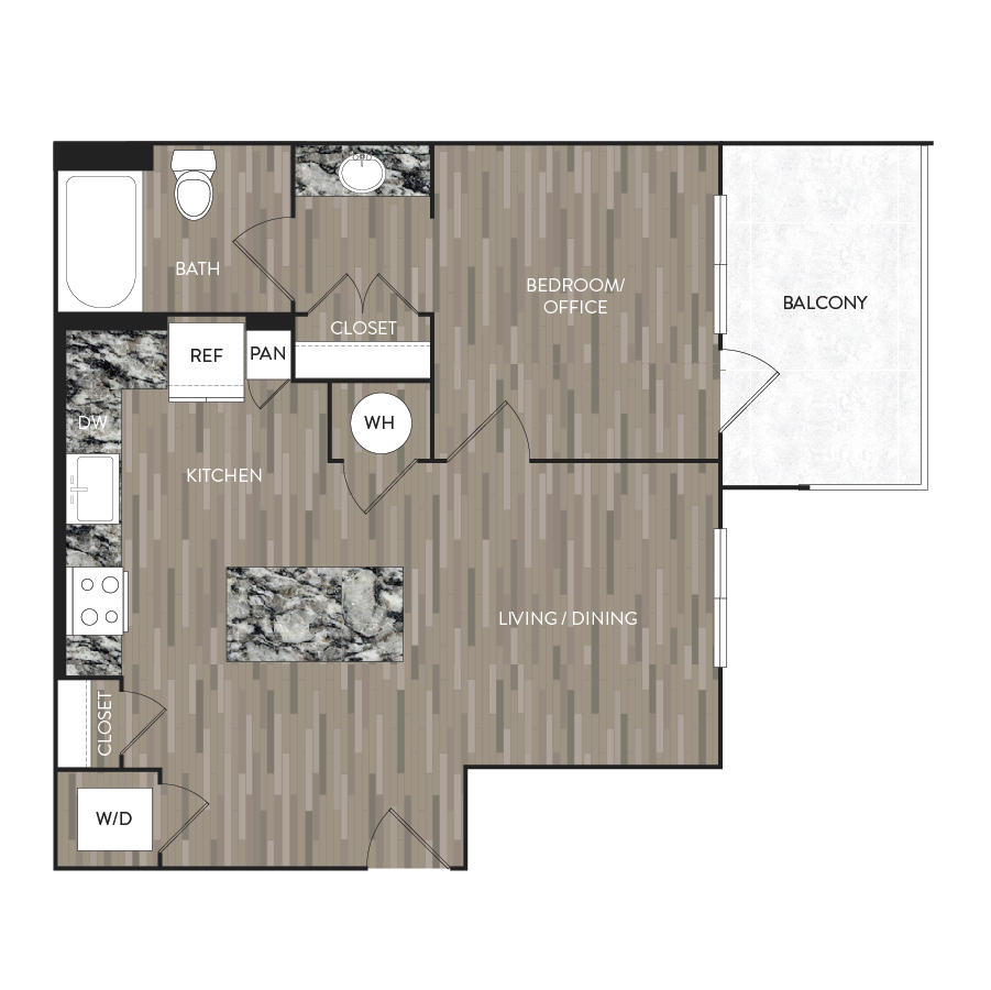 Unit 1011 1011 floor plan