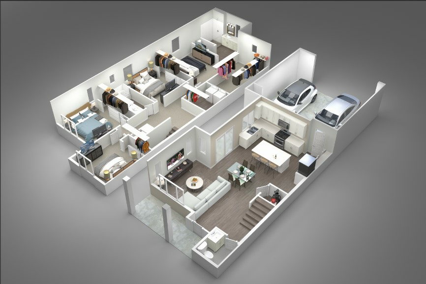 Unit 3 3 floor plan