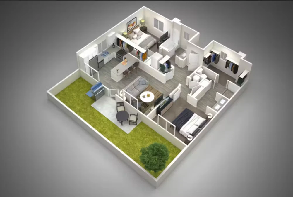 Unit 107 107 floor plan