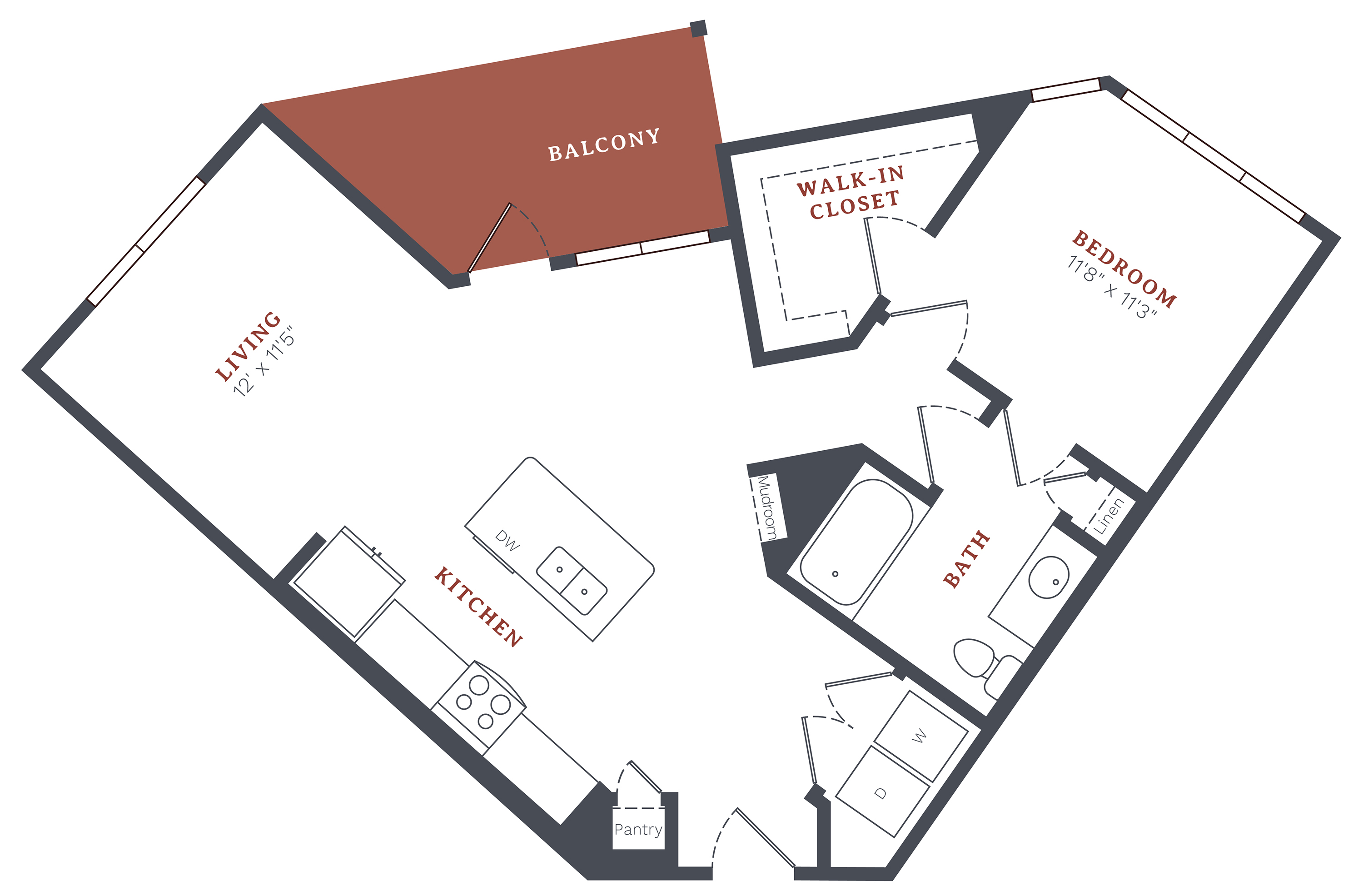 Unit 1073 1073 floor plan