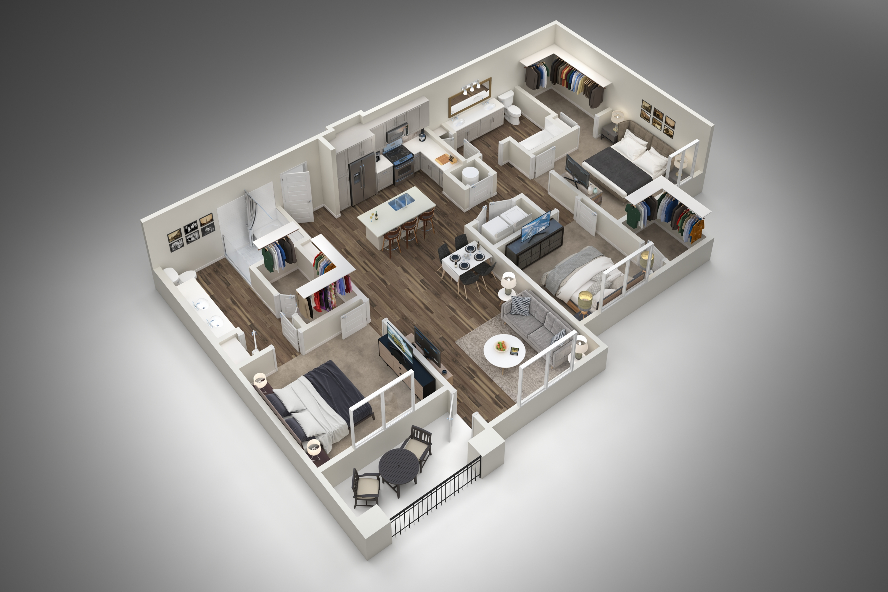 Unit 3052 3052 floor plan
