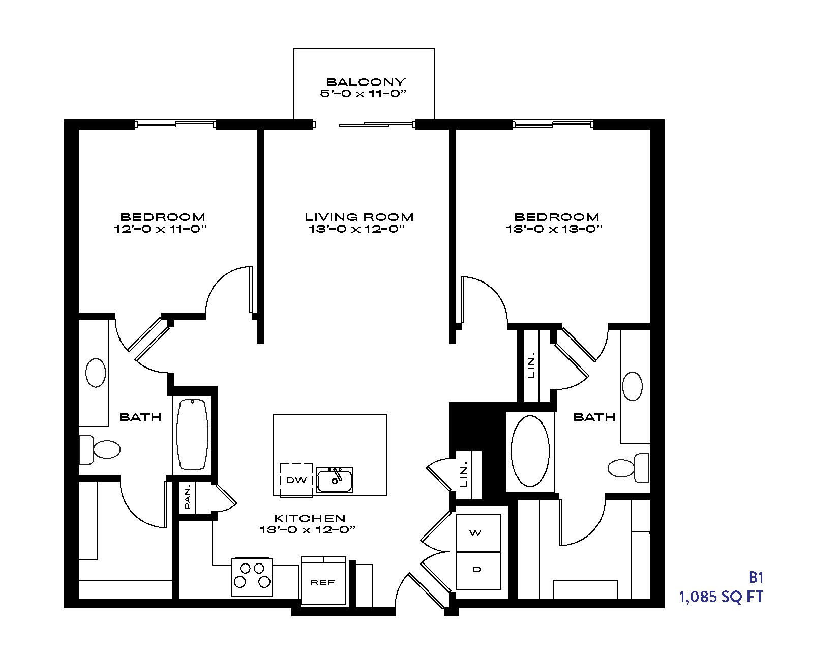 Unit 345 345 floor plan