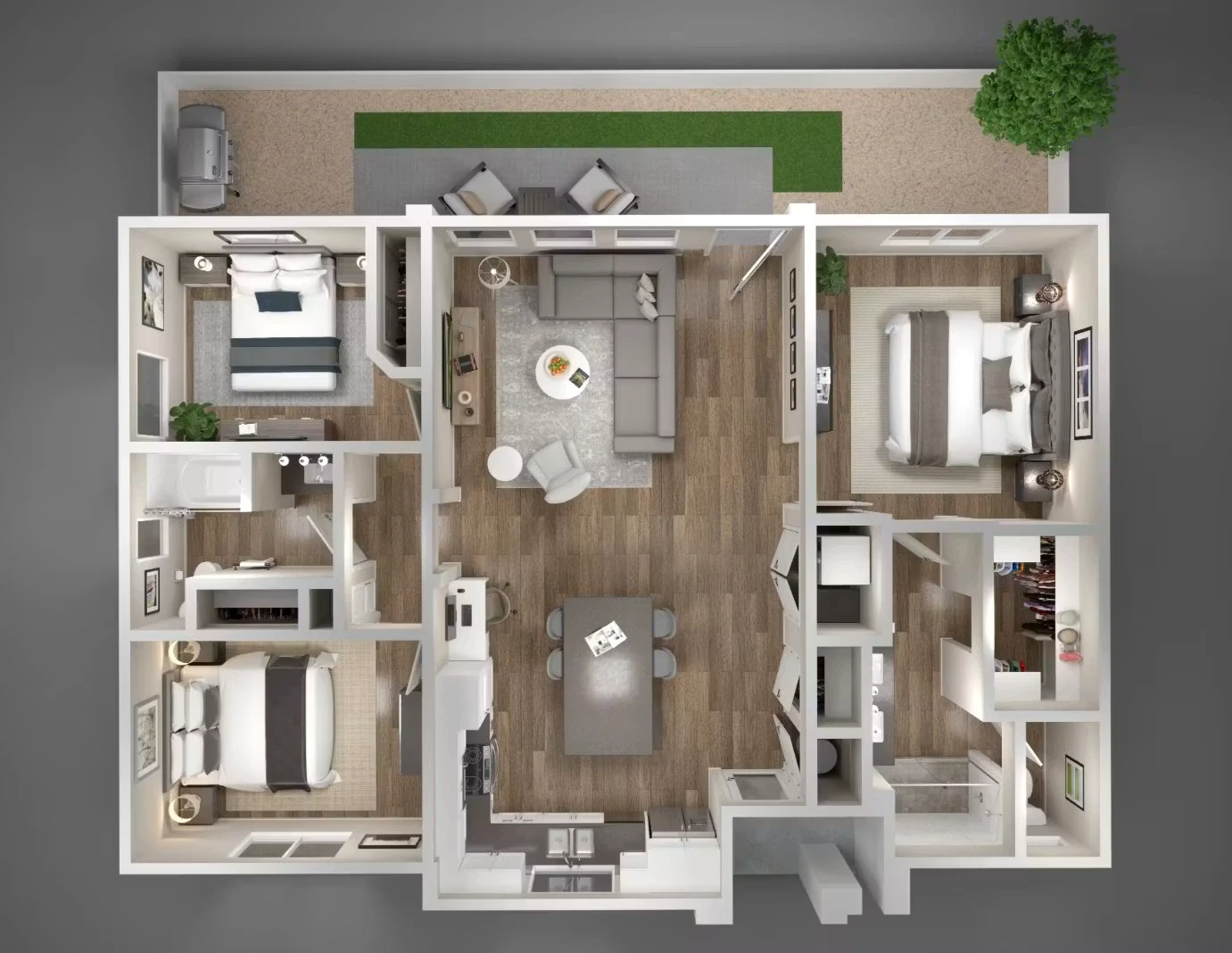Unit 1042 1042 floor plan