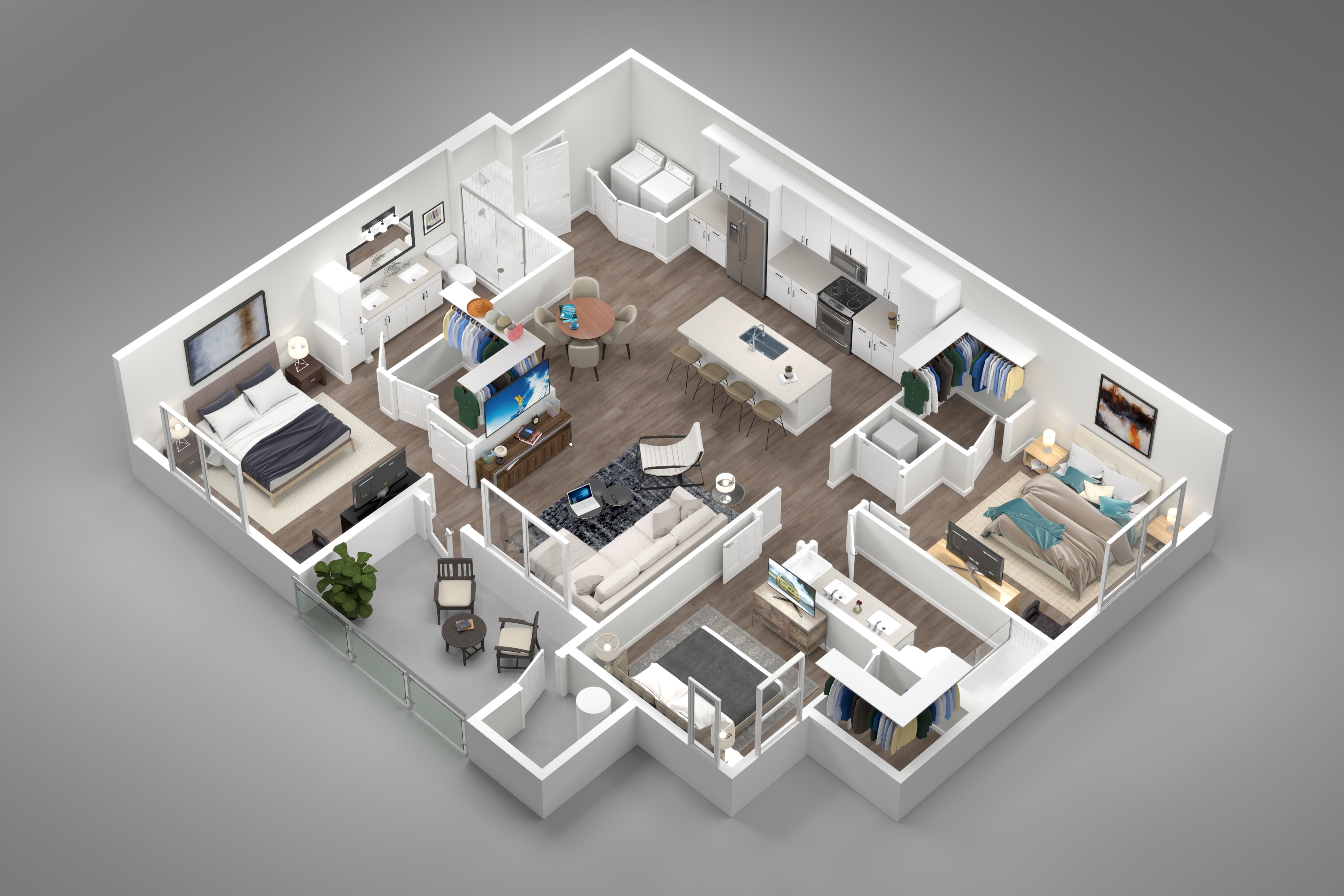 Unit 2106 2106 floor plan