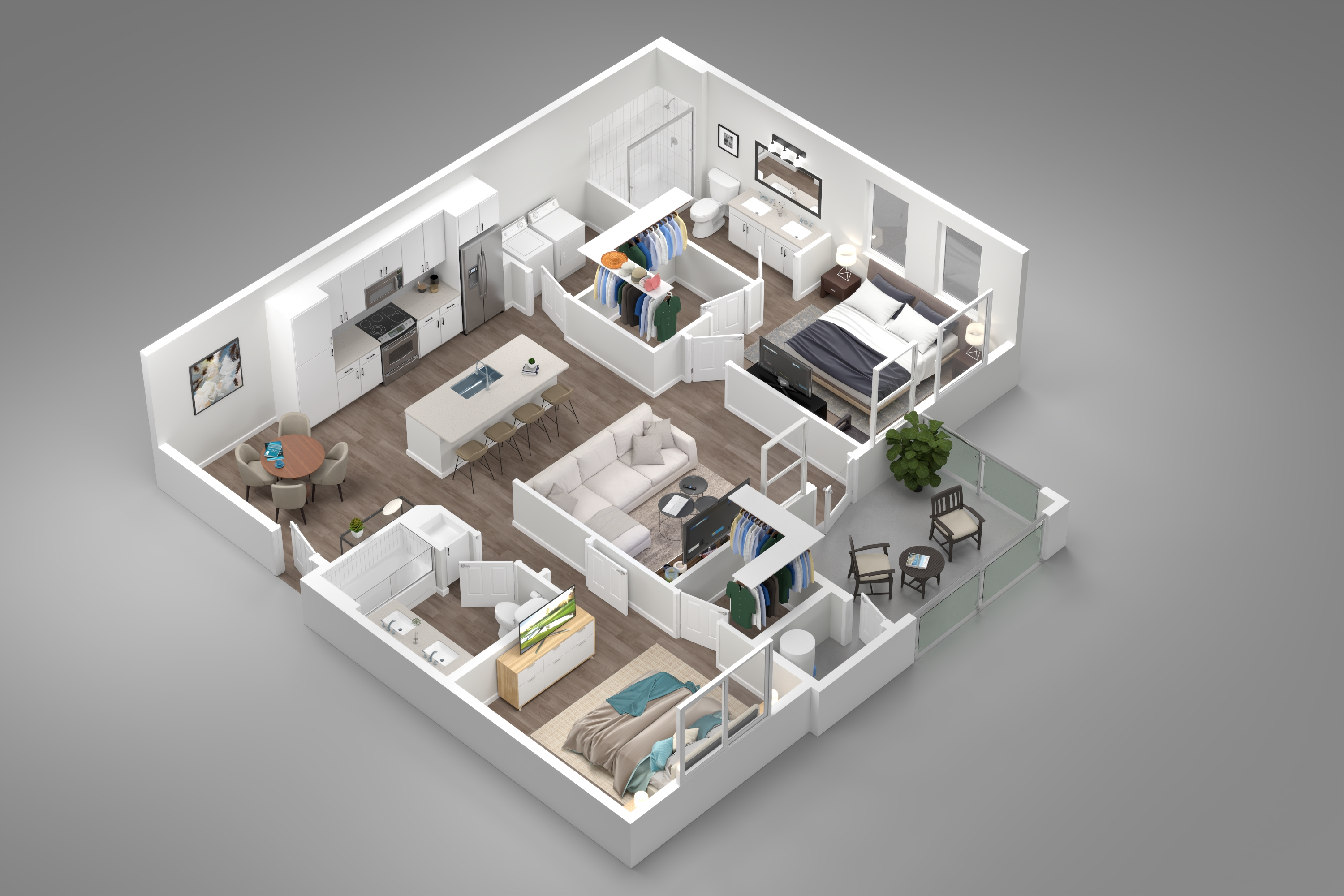 Unit 2047 2047 floor plan