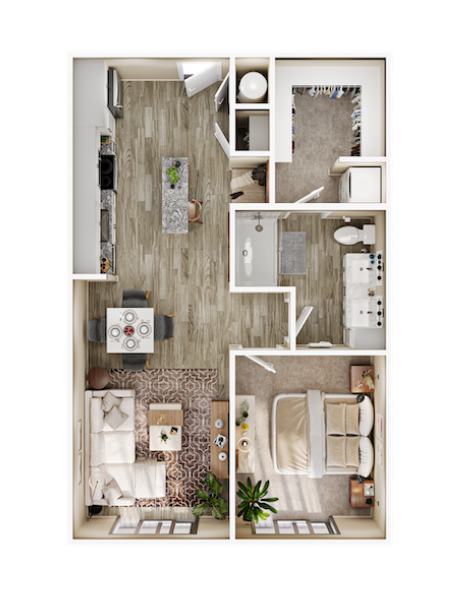 Unit 1007 1007 floor plan