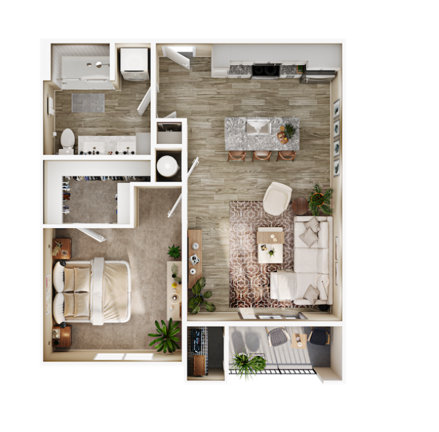 Unit 1053 - ADA 1053 - ADA floor plan