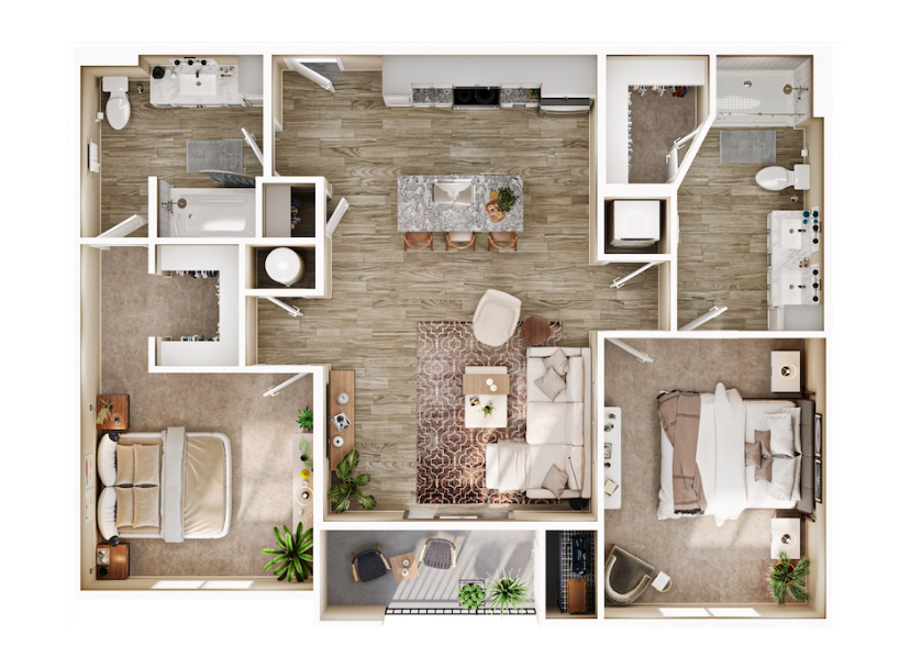 Unit 1030 1030 floor plan