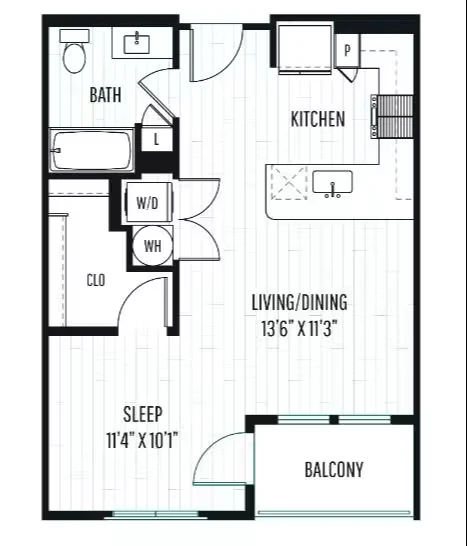 Unit 453 453 floor plan