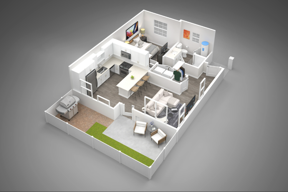 Unit 1056 1056 floor plan