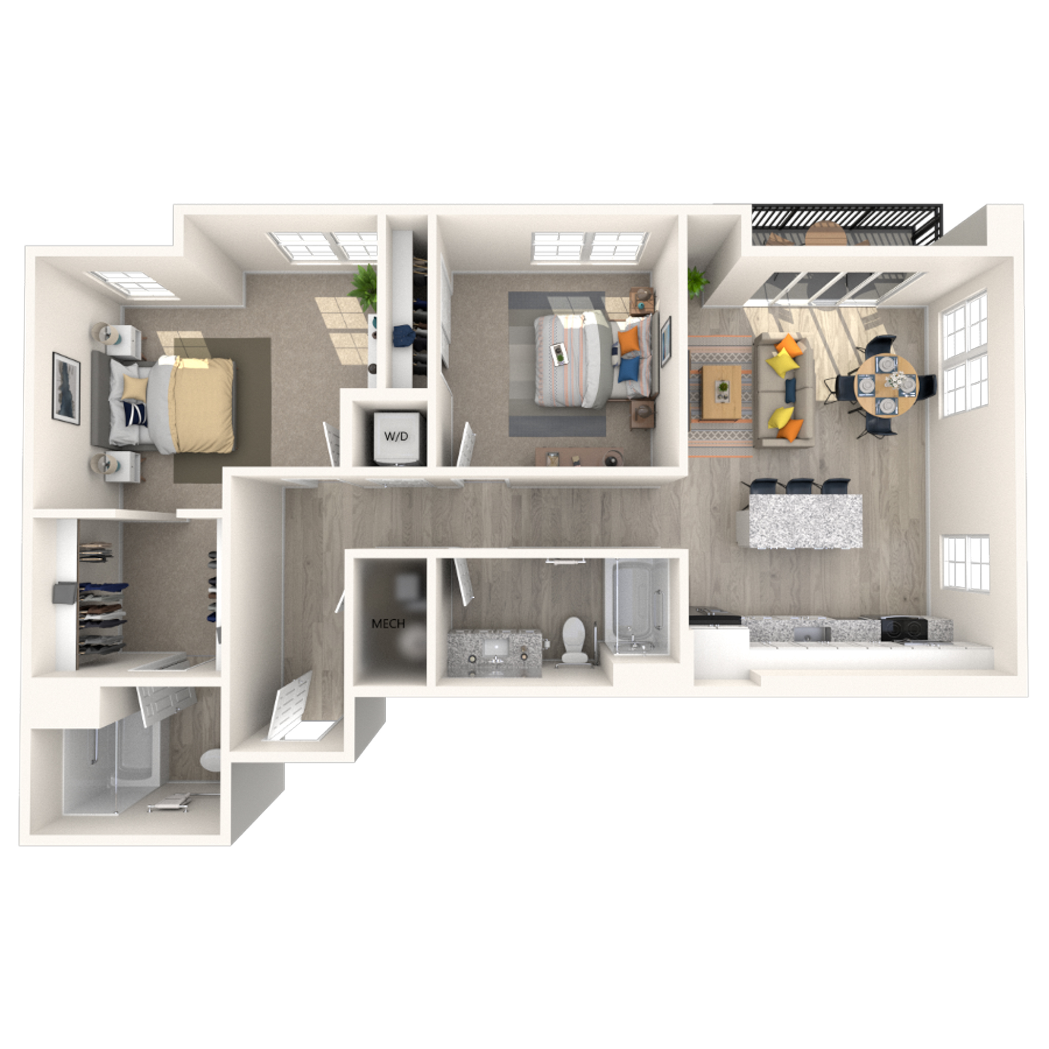 Unit 3116 3116 floor plan