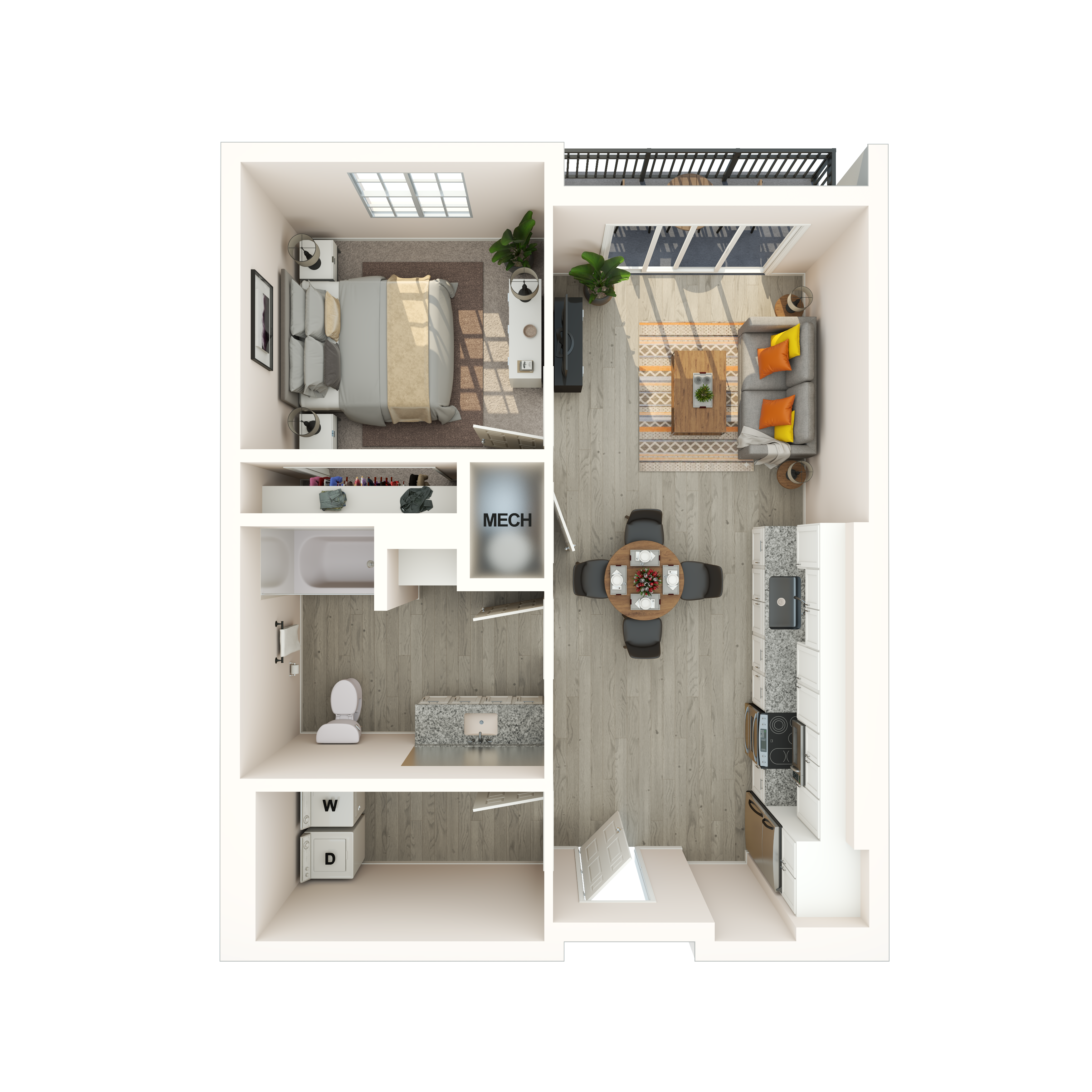 Unit 1068 1068 floor plan
