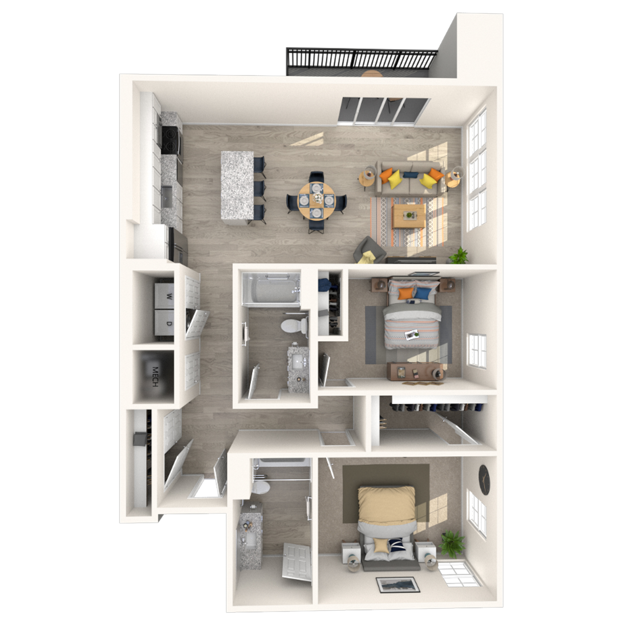 Unit 5108 5108 floor plan