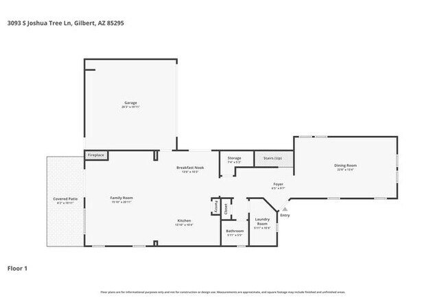 3093 S Joshua Tree Ln Gilbert, AZ 85295 photo 3