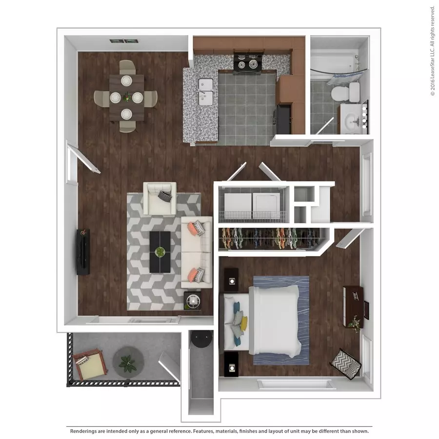Unit 520 520 floor plan