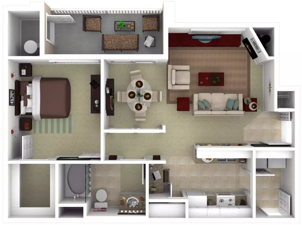 Residence 2 Luxury 0313 0313 floor plan