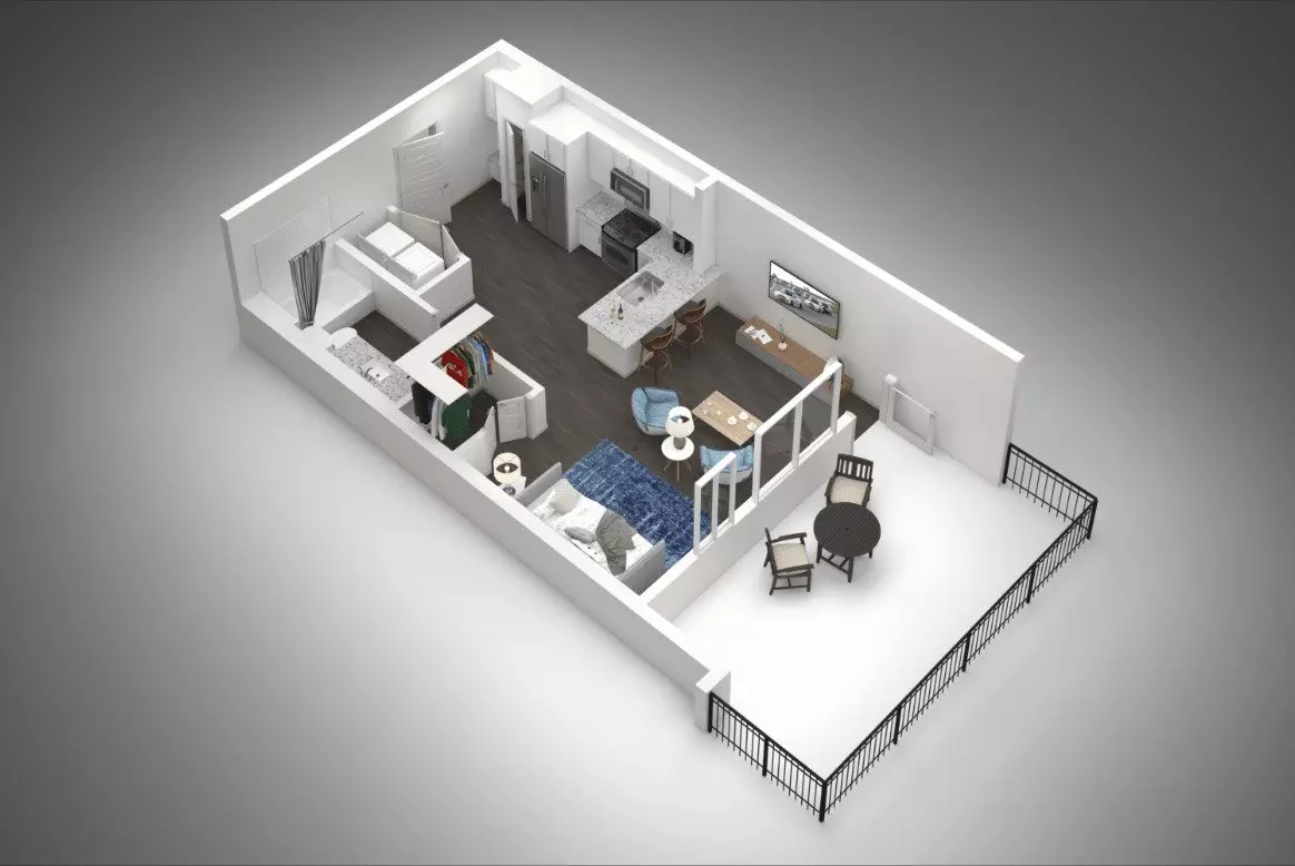 Unit 1205 2137 floor plan