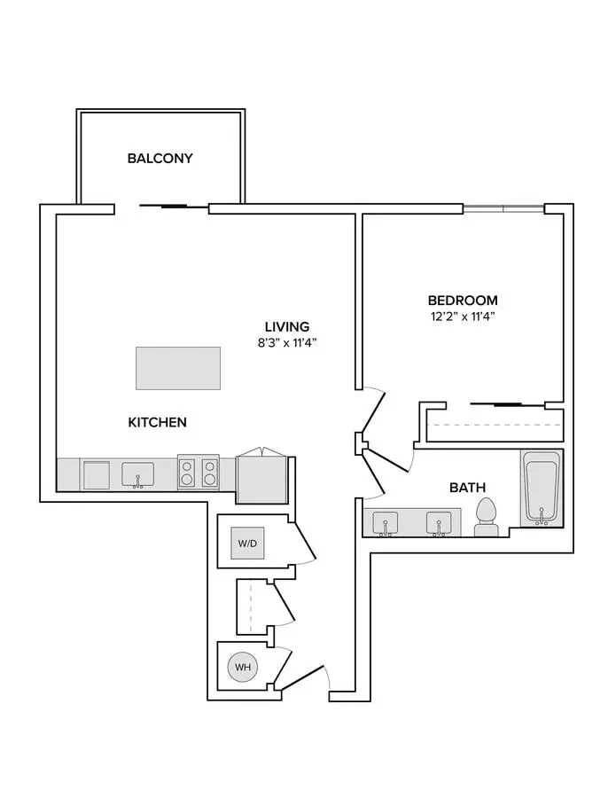 Unit 1117 1117 floor plan