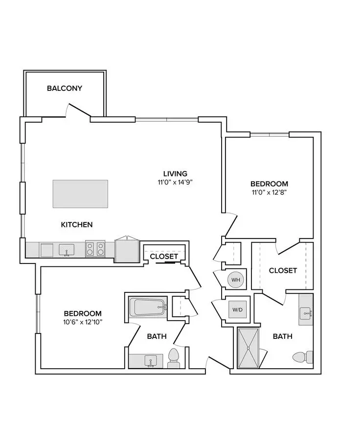 Unit 1115 1115 floor plan