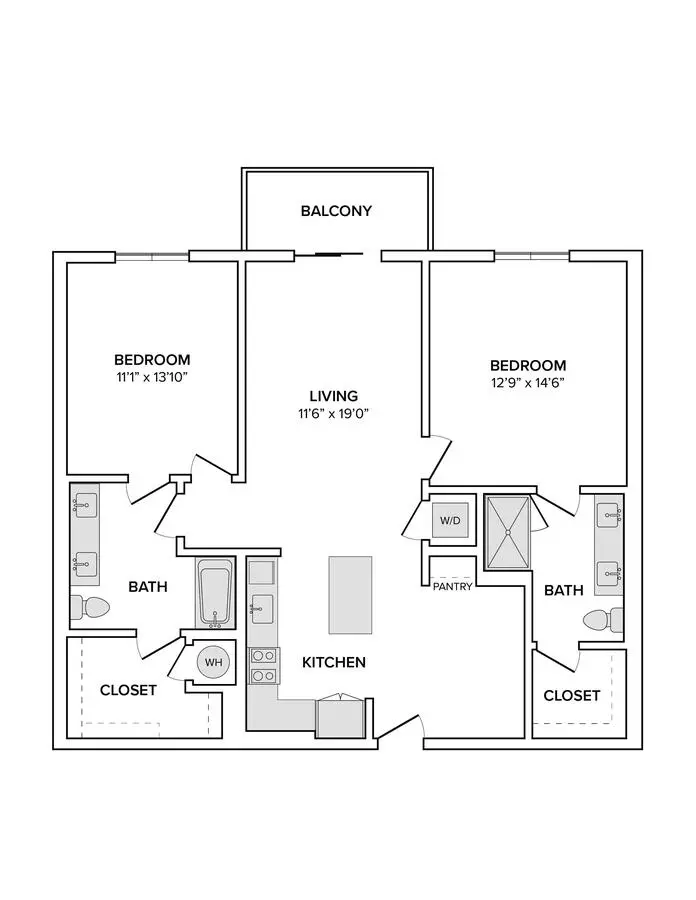 Unit 2116 2116 floor plan