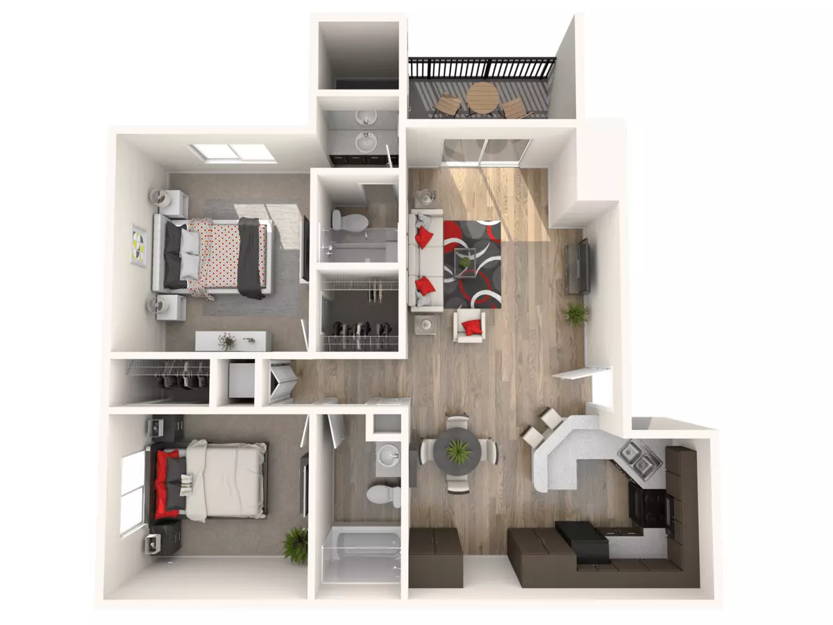 Unit 124 241 floor plan