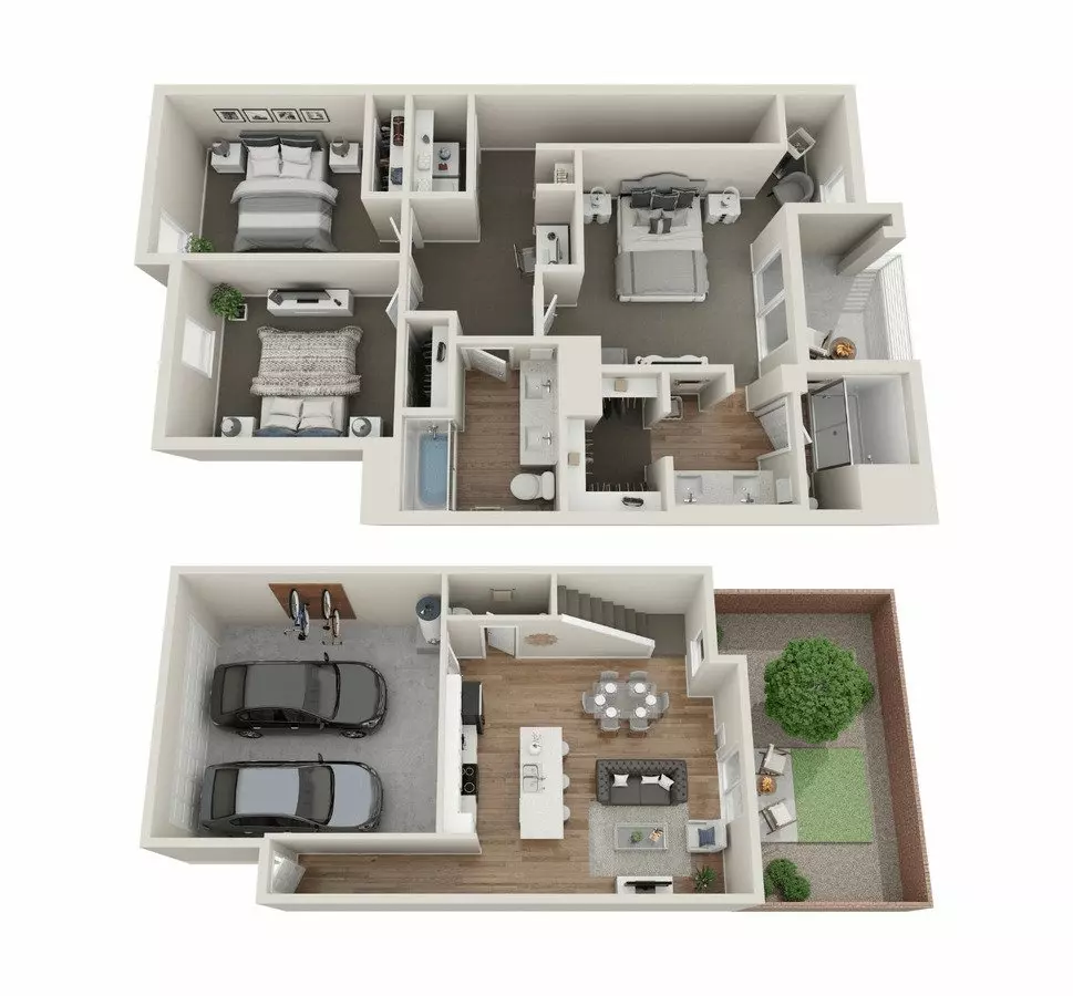 Unit 141 144 floor plan