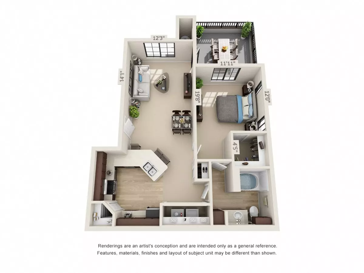 Unit 166 166 floor plan