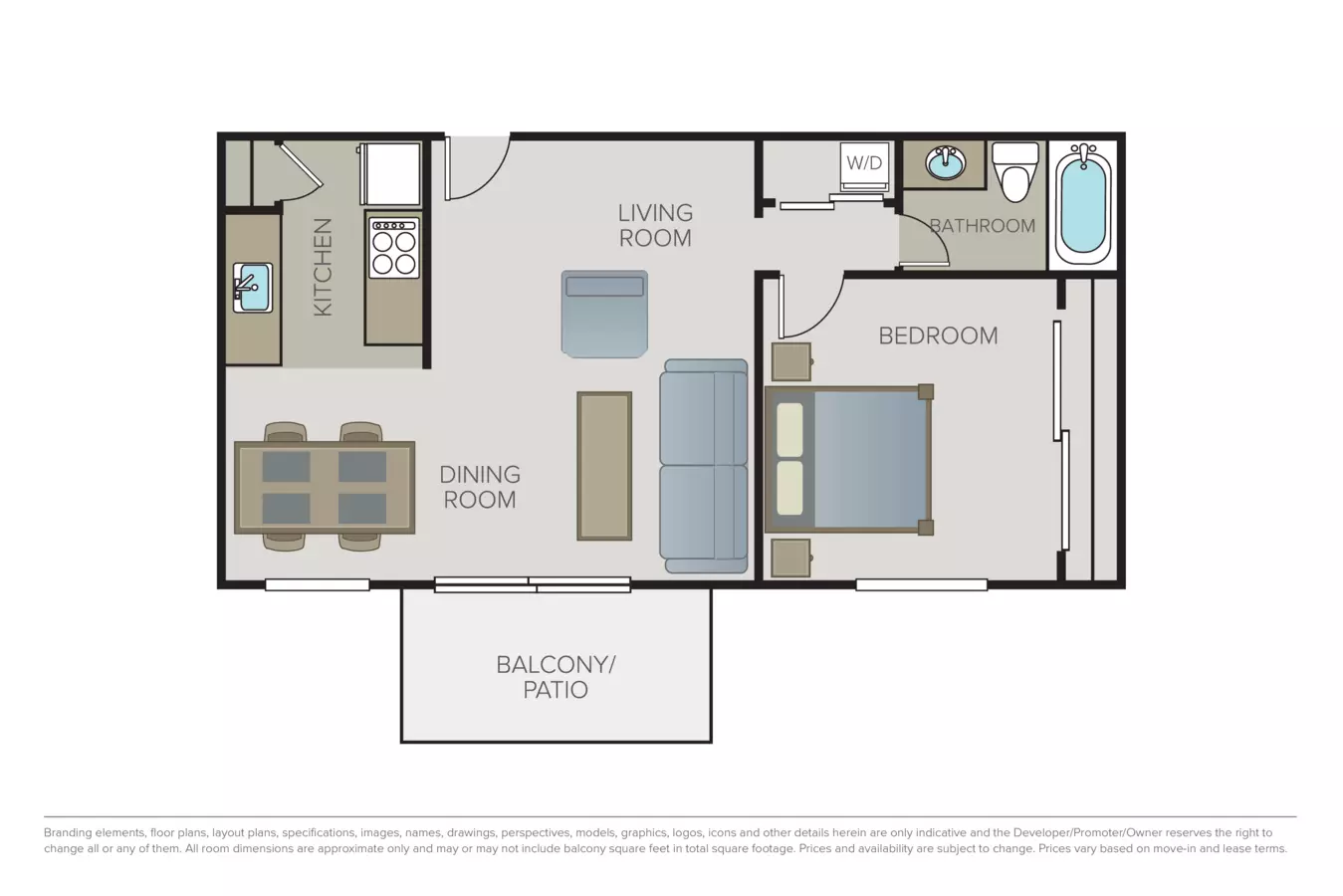 Unit A210 A210 floor plan