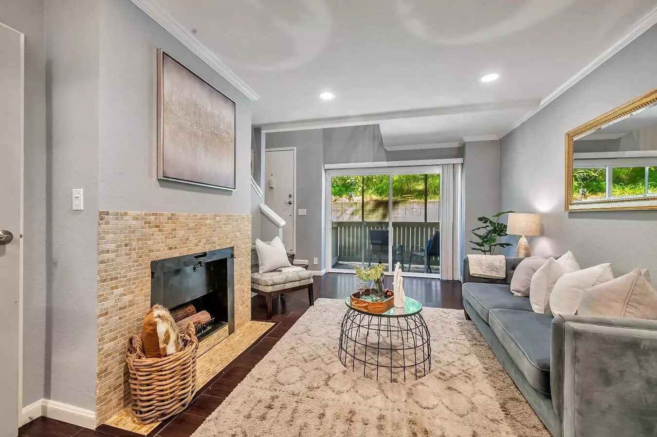 This Townhome-style One-bedroom, One-bath Condo With Its Own Private photo 2