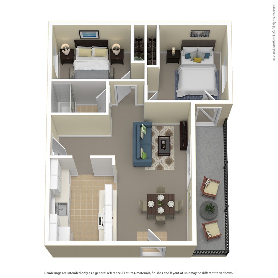 Unit 10N 10N floor plan