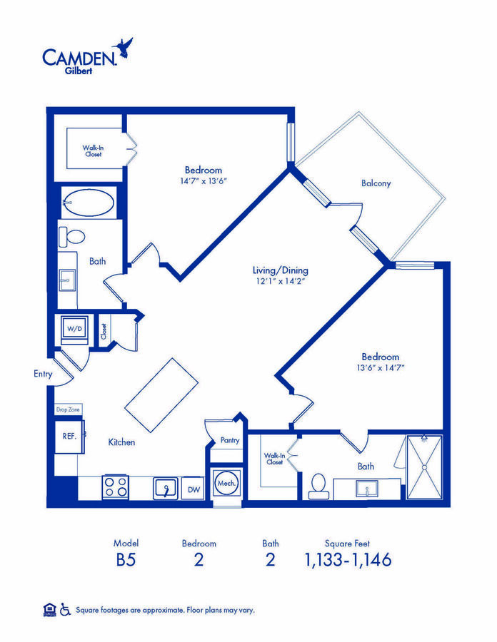 Unit 345 402 floor plan