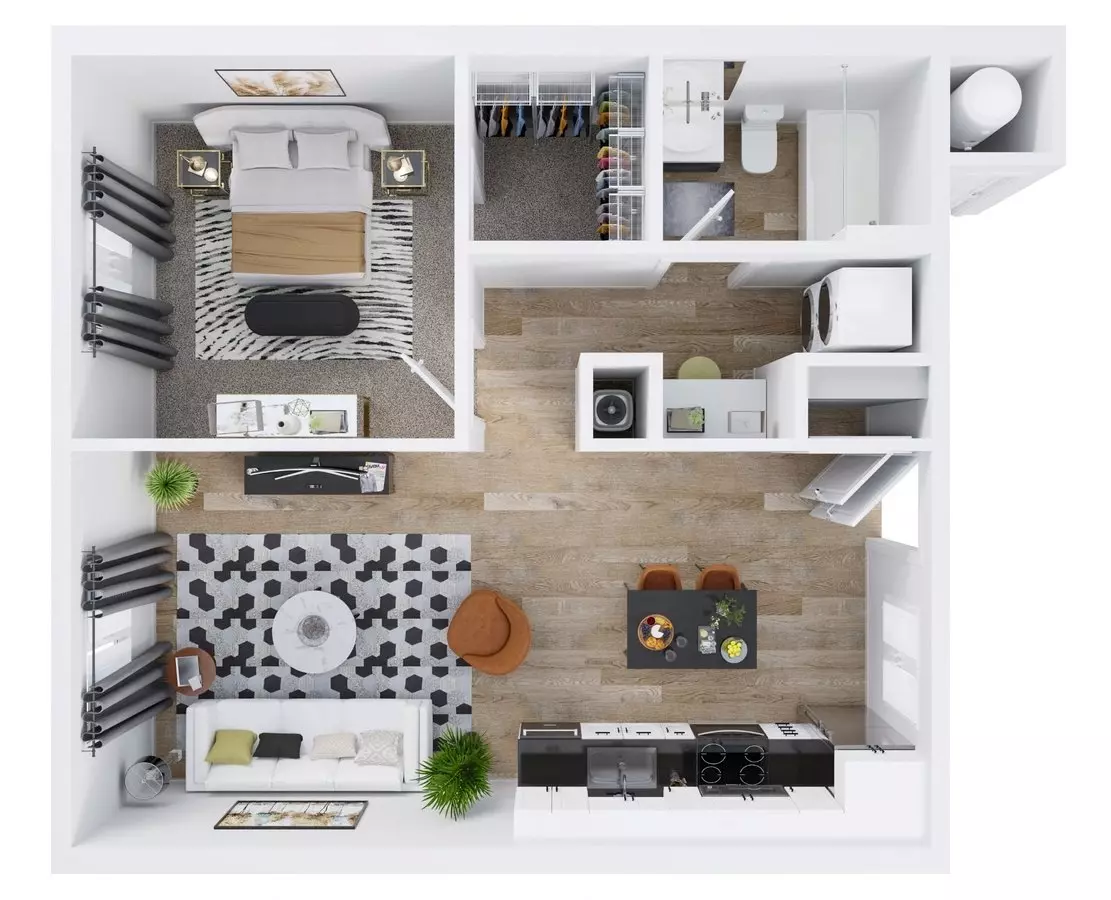 Unit 3412 3412 floor plan