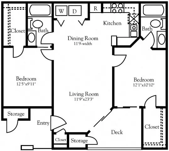 Unit 20779629 1070 floor plan