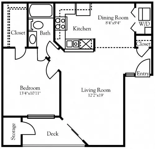 Unit 20930271 1039 floor plan