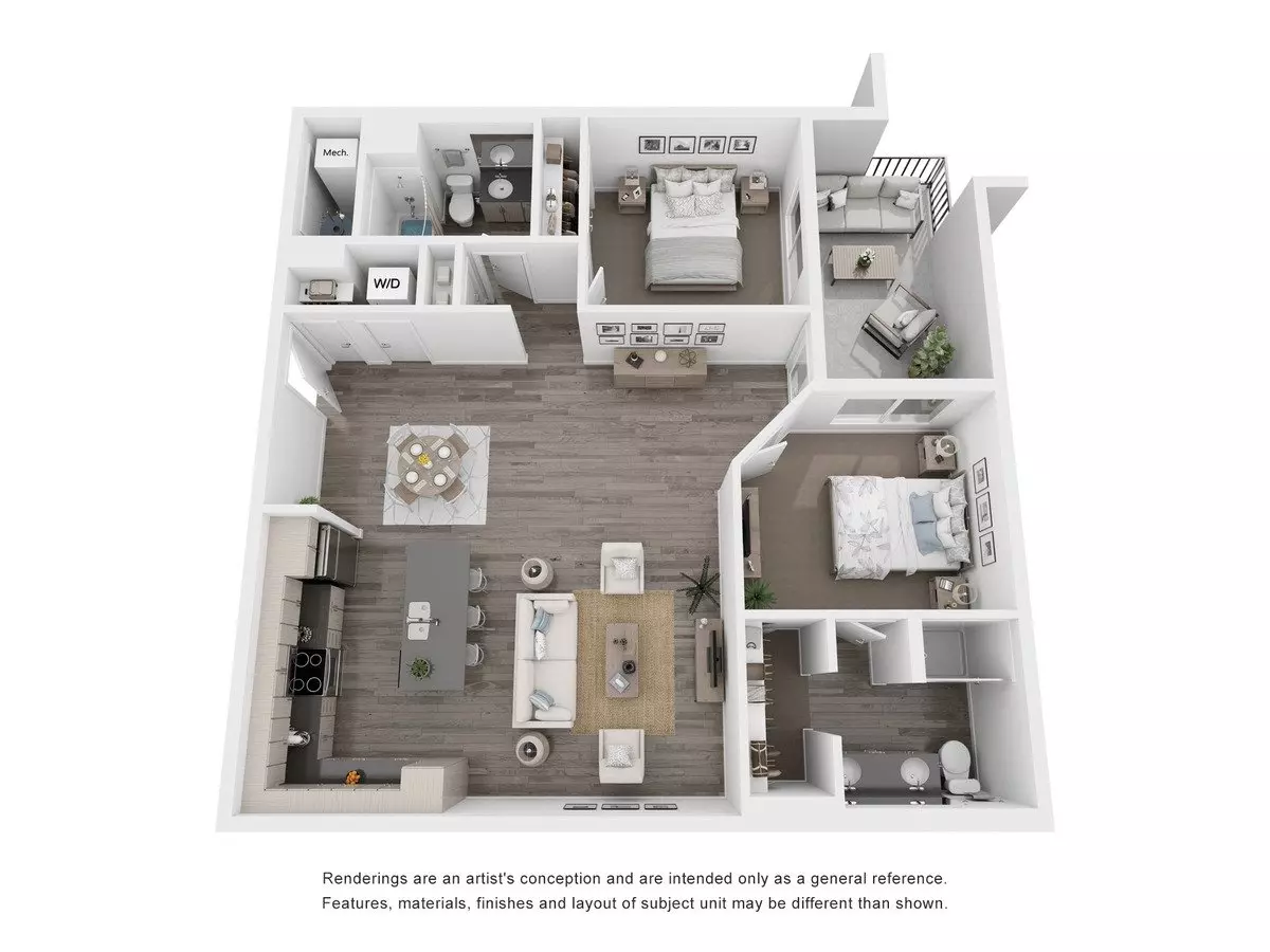 Unit 2004 3039 floor plan