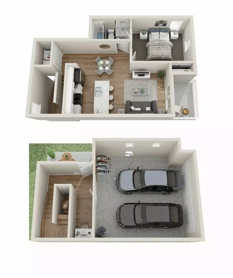 Unit 2104 801 floor plan