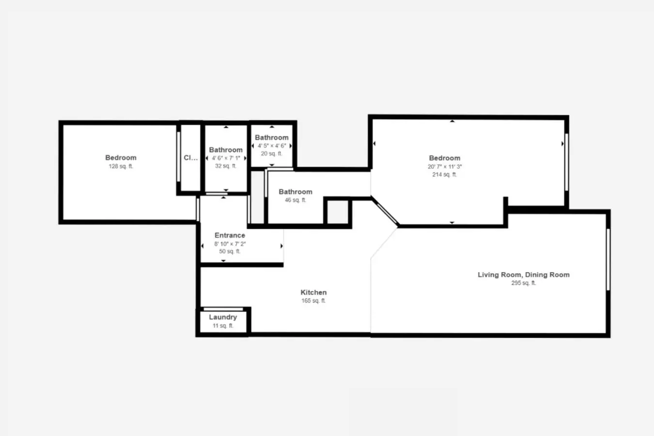 2Bed Furnished Ground Floor Apartment At University/sossaman! Move-in Ready On 11/05/2026! photo 2