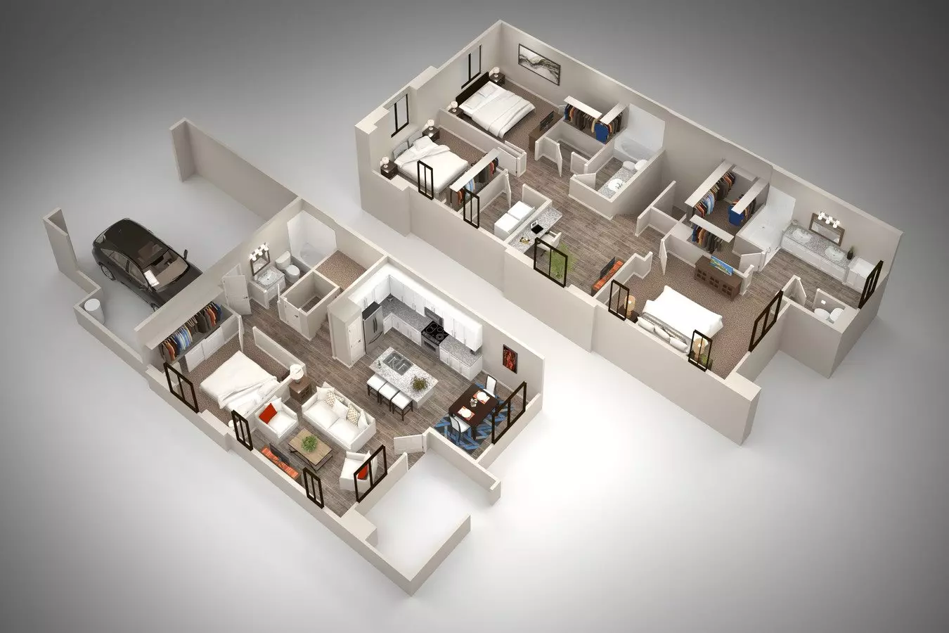 Unit 1064 1020 floor plan