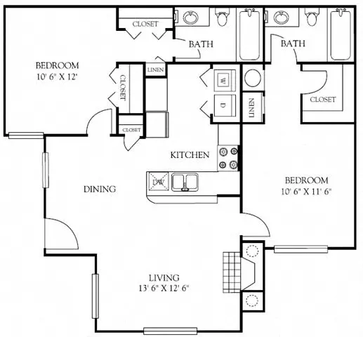 Unit 2080 2079 floor plan