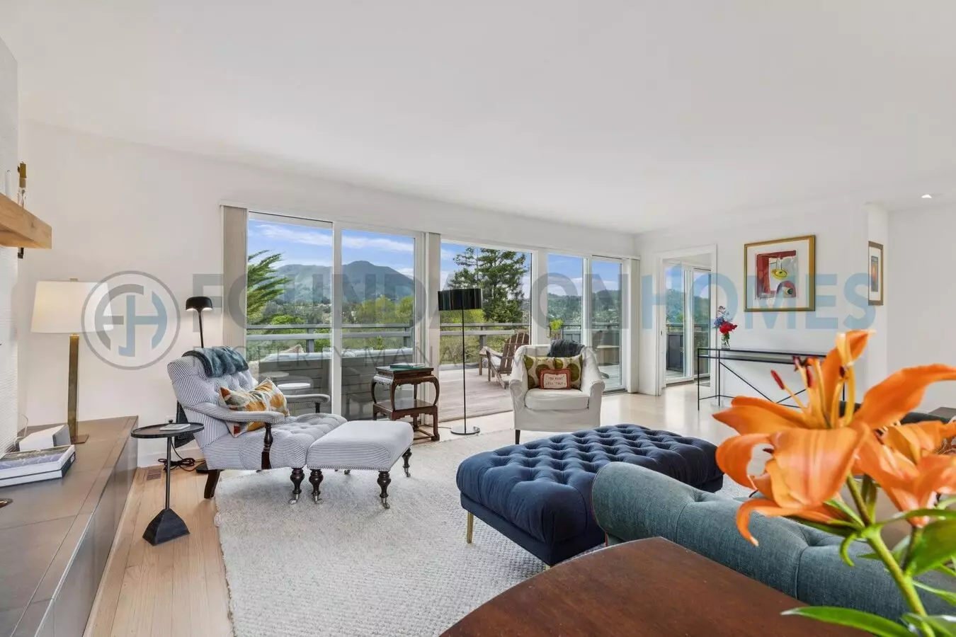 Furnished Mill Valley Home With Mt. Tam Views | Available Through December - Foundation photo 3