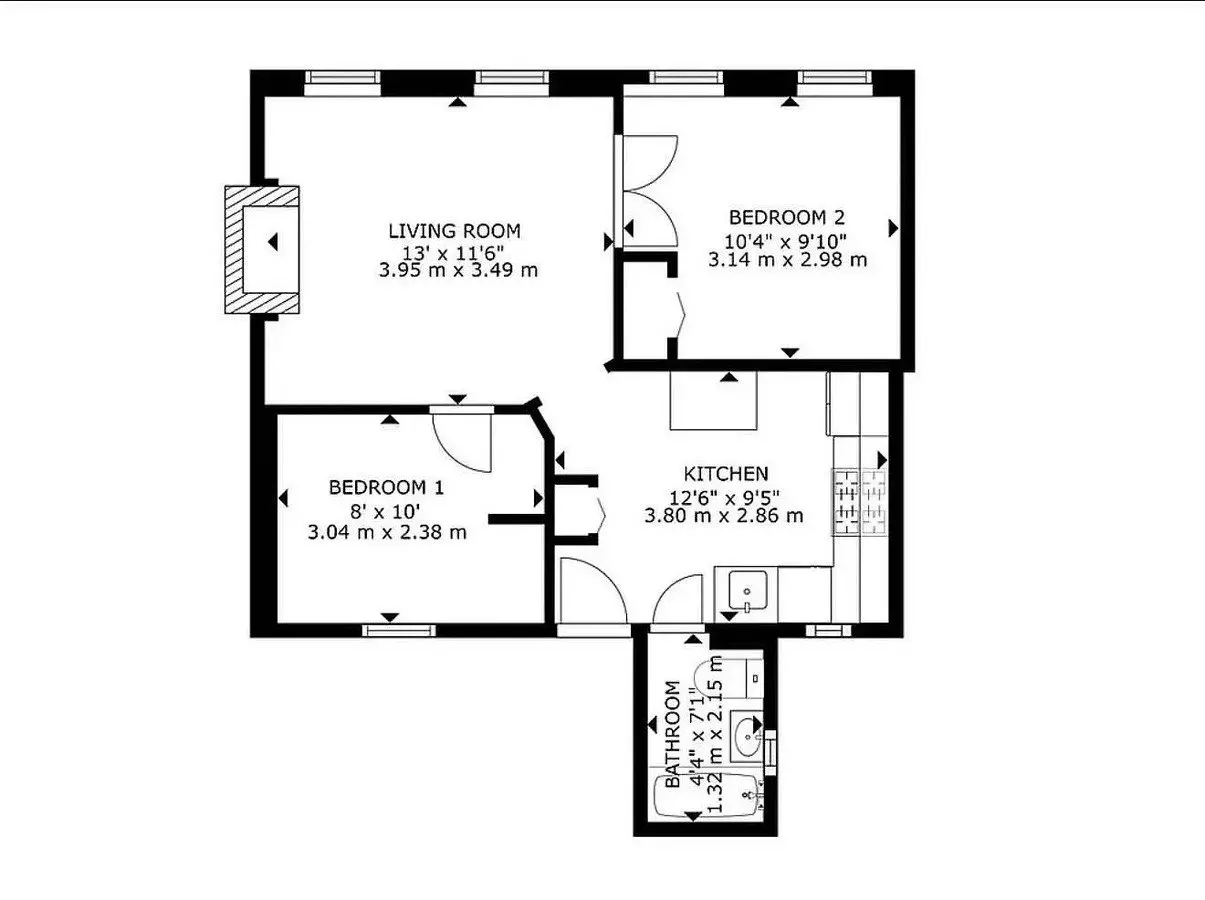 Newly Renovated 2br With Stainless Steel Appliances &amp; Dishwasher photo 3