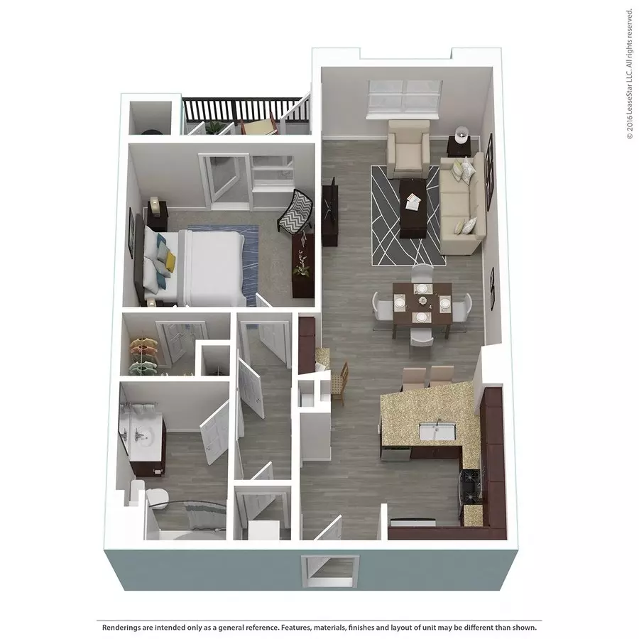 Residence 2 Luxury 7-110 4-303 floor plan