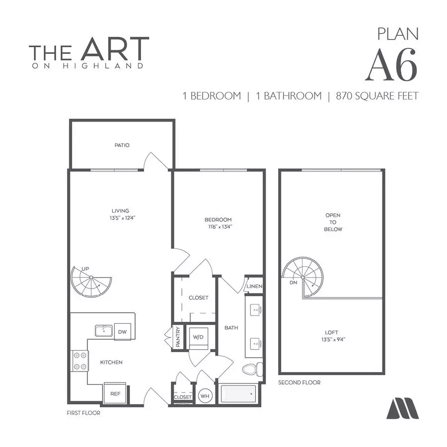 Unit 1439 1439 floor plan