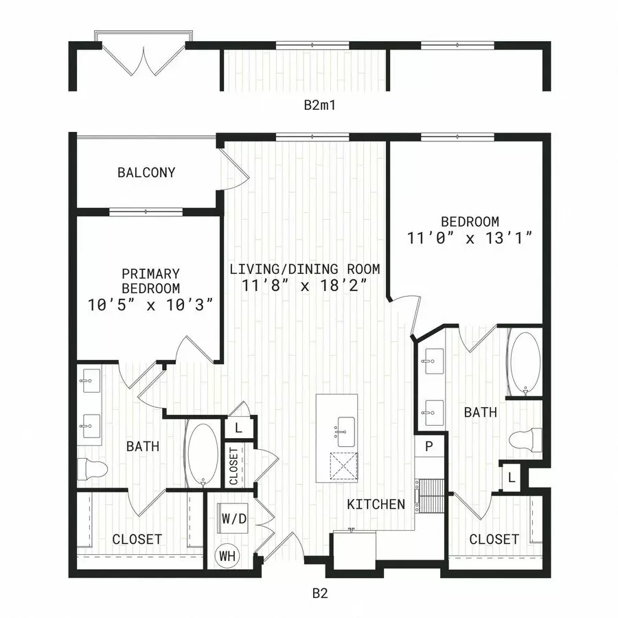 Unit 311 311 floor plan