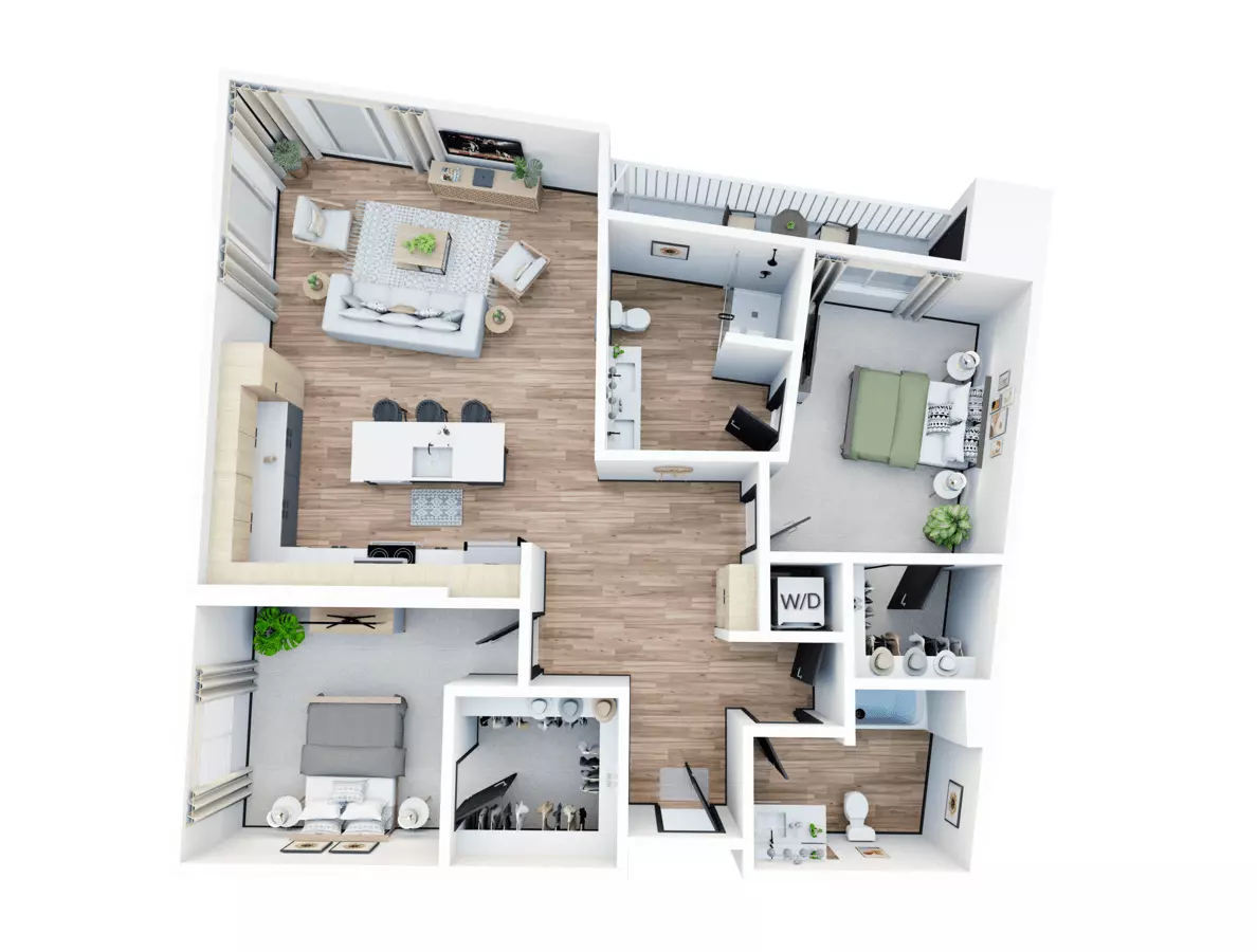 Unit A404 A404 floor plan