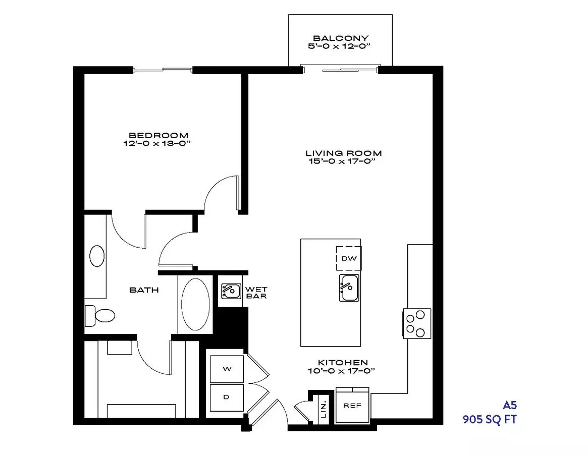 Unit 334 334 floor plan