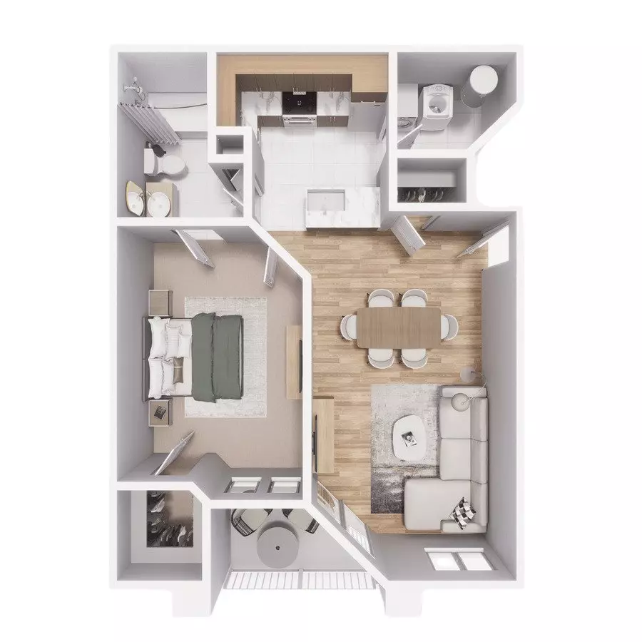 Unit 1061 1061 floor plan