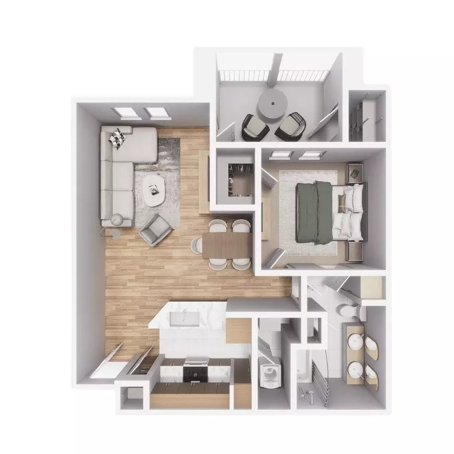 Unit 3007 3007 floor plan