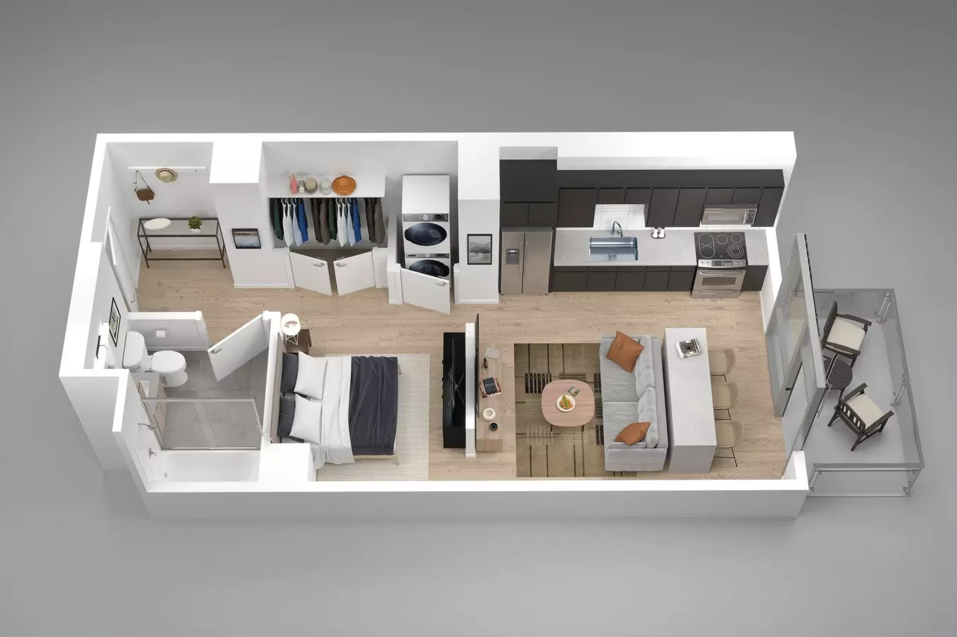 Unit 1210 1110 floor plan
